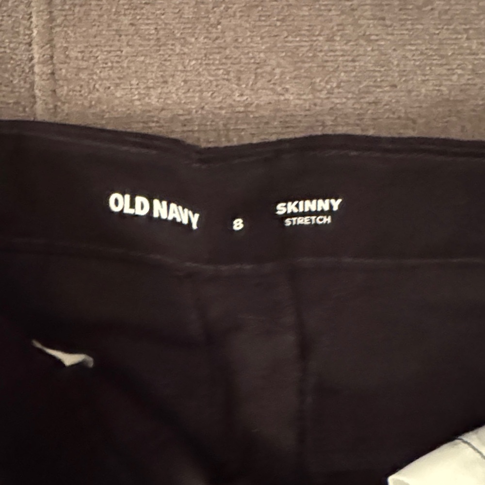 Old Navy Black Stretch Skinny Pants